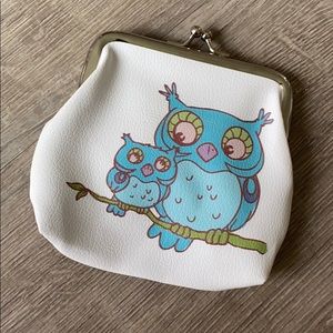 Owl change purse